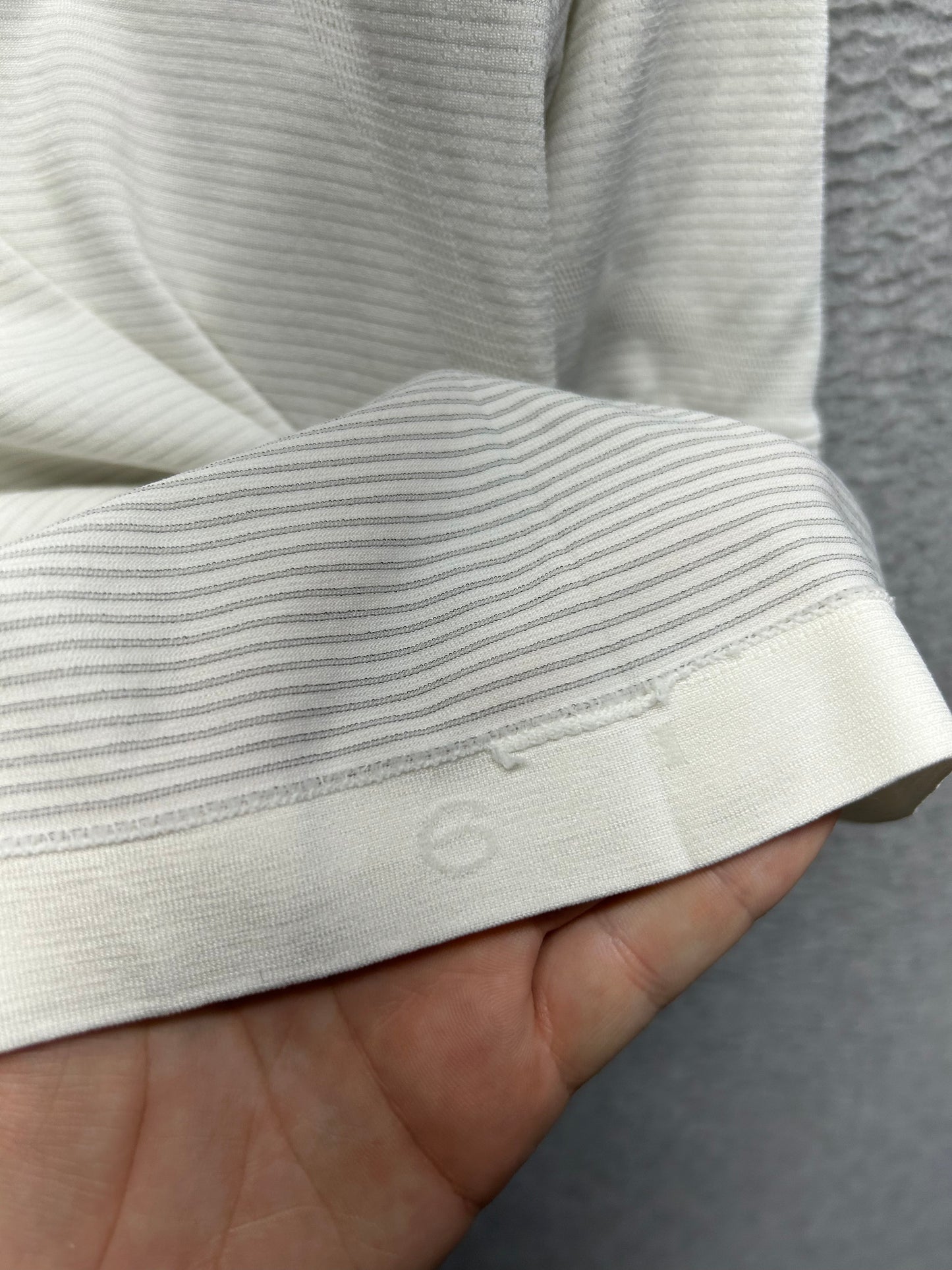 Lululemon Swiftly Tech Relaxed-Fit Polo Shirt Size 6 White