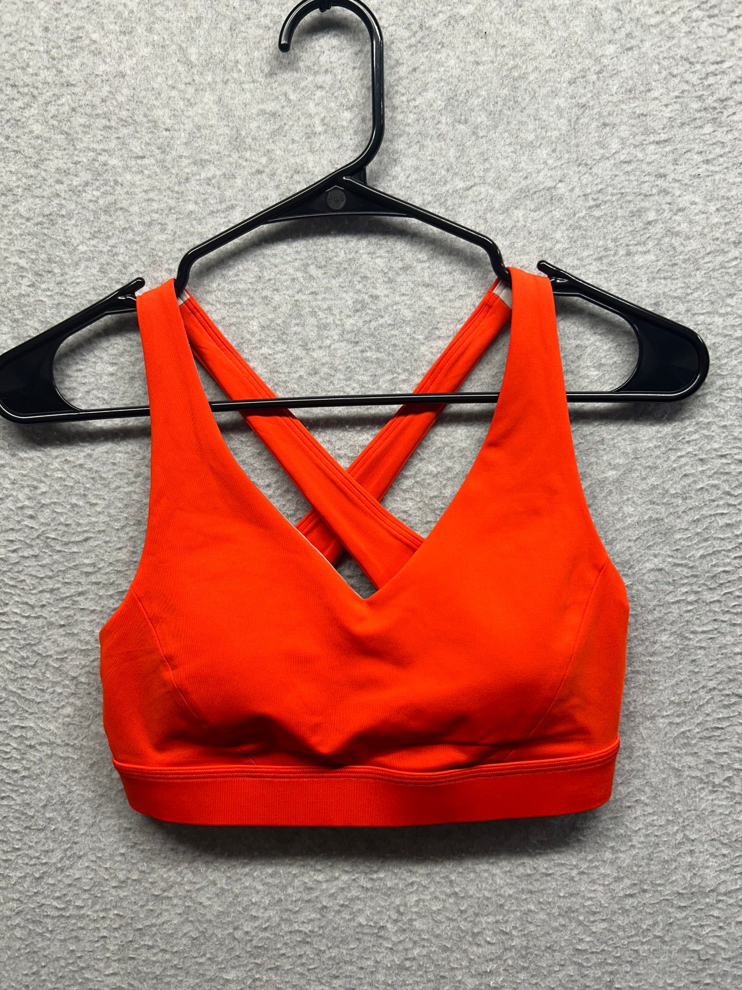 Lululemon Envital Bra Medium Support B/C Cup Size 6 Solar Orange