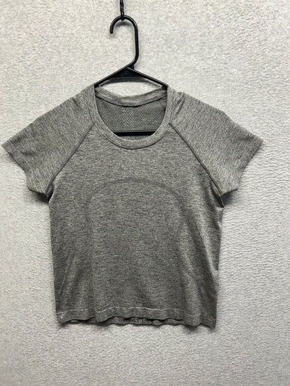 Lululemon Swiftly Tech Short-Sleeve Shirt 2.0 Hip Length Size 8 Rainforest Green