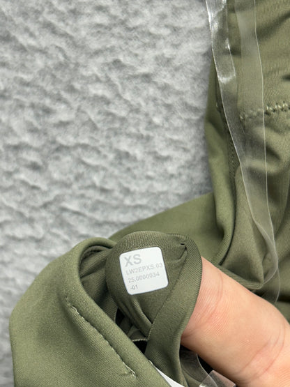 Lululemon Nulux Strappy-Back Sports Bra B/C Cup Size XS Bay Leaf