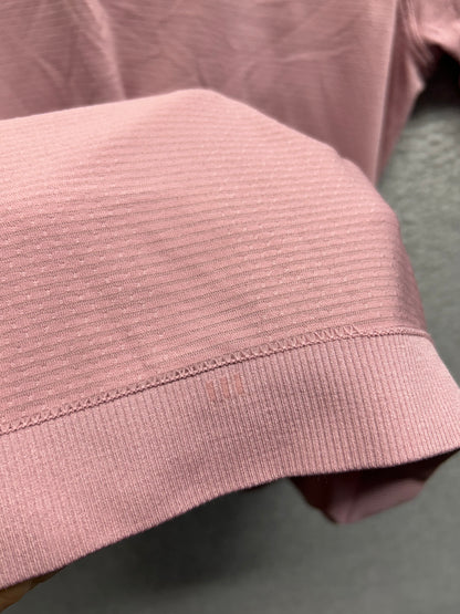 Lululemon Swiftly Relaxed Long-Sleeve Shirt Hip Length Size 8 Pink Haze