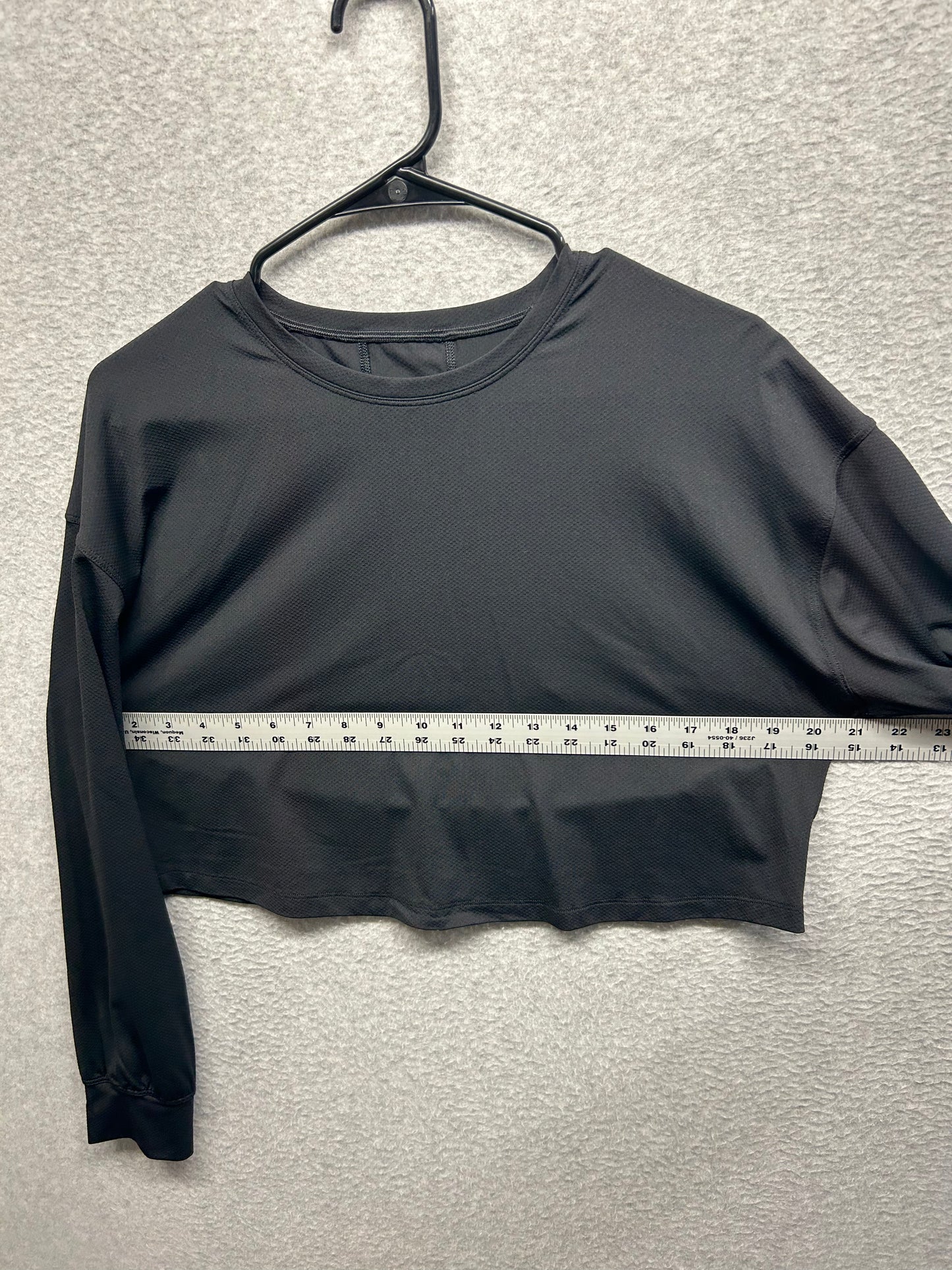 Lululemon Muscle Love Long Sleeve Size 10 Black