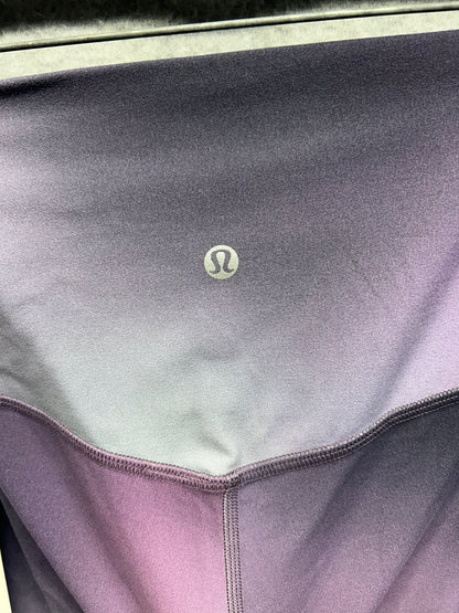 Lululemon Align High-Rise Crop 23" Size 4 Aurora Haze Purple Multi
