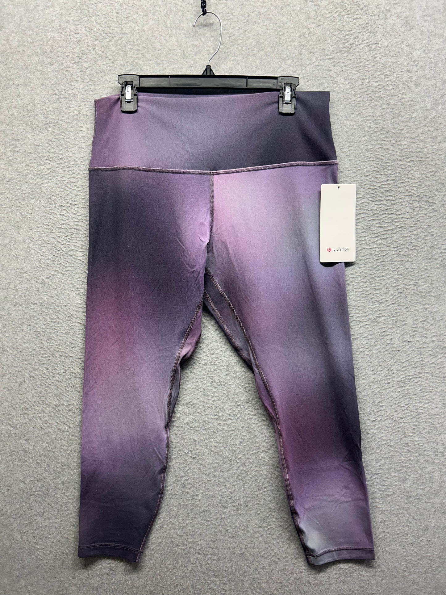 Lululemon Align High-Rise Pant 25" Size 14 Aurora Haze Purple Multi