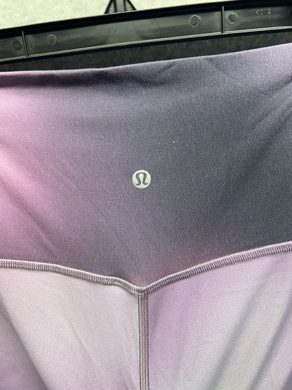 Lululemon Align High-Rise Pant 25" Size 14 Aurora Haze Purple Multi