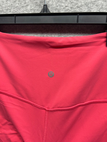 Lululemon Align High-Rise Pant with Pockets 25" Size 12 Glaze Pink (Square Dot)