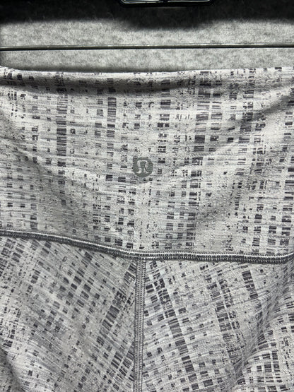 Lululemon Wunder Under High-Rise Tight 25" Luxtreme Size 2 Action Jacqaurd Black Pitch Grey
