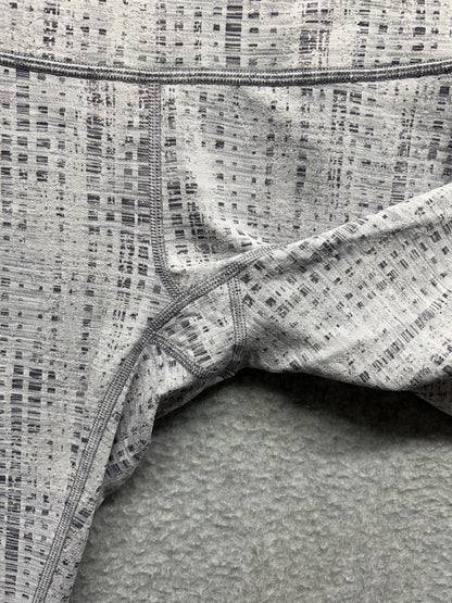 Lululemon Wunder Under High-Rise Tight 25" Luxtreme Size 2 Action Jacqaurd Black Pitch Grey