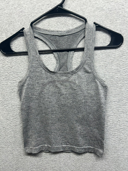 Lululemon Swiftly Tech Racerback Tank Top 2.0 Race Length Size 2 Slate
