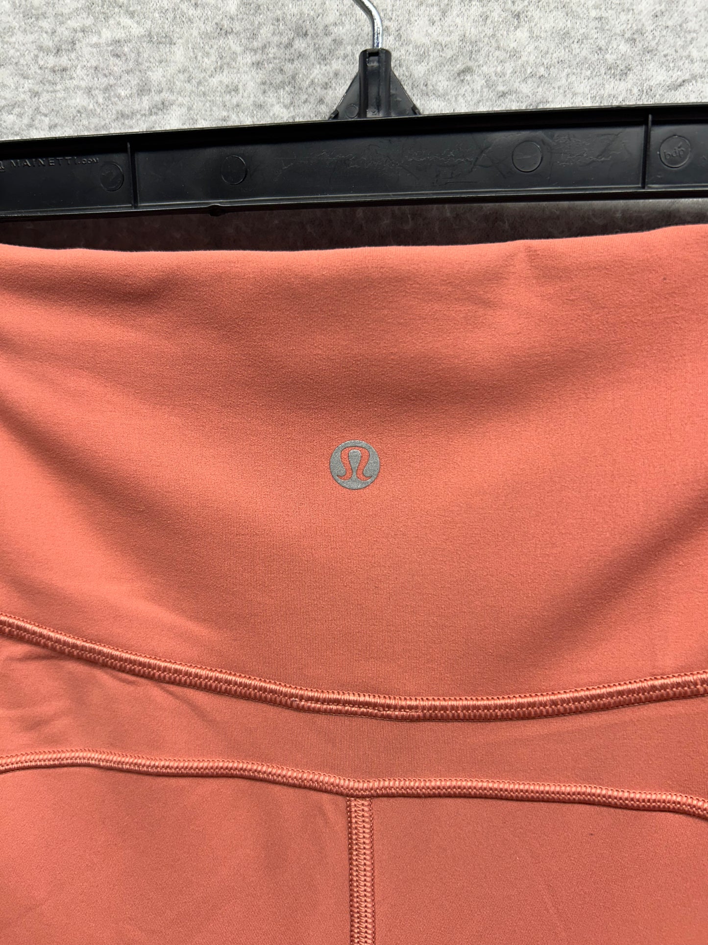 Lululemon In Movement Tight 25" Everlux Size 6 Rustic Coral