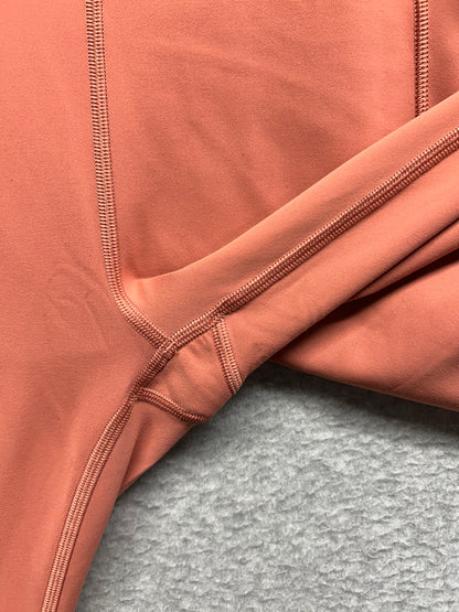 Lululemon In Movement Tight 25" Everlux Size 6 Rustic Coral