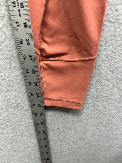 Lululemon In Movement Tight 25" Everlux Size 6 Rustic Coral