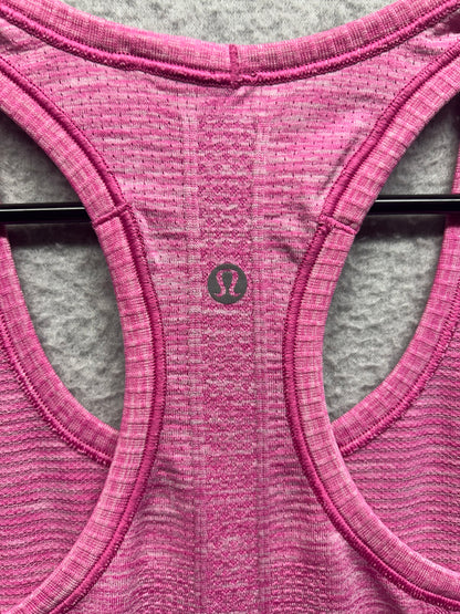 Lululemon Run: Swiftly Tech Racerback Size 4 Pink