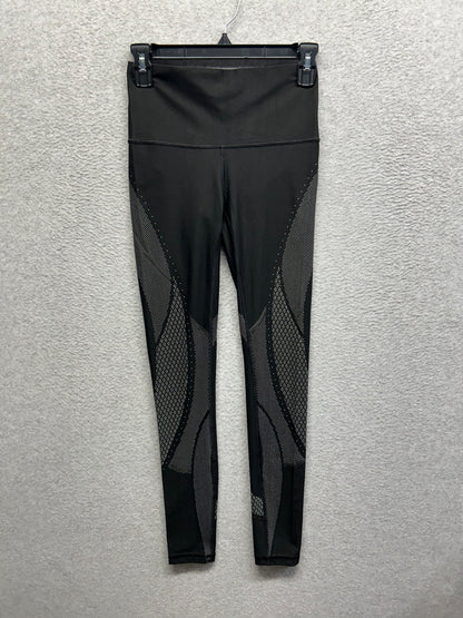 Lululemon Mapped Out High-Rise Tight 28" Size 6 Black / Florid Flash