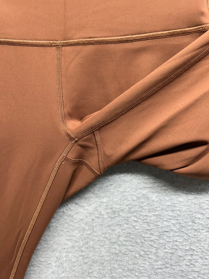 Lululemon Wunder Train High-Rise Tight 25" Size 4 Roasted Brown