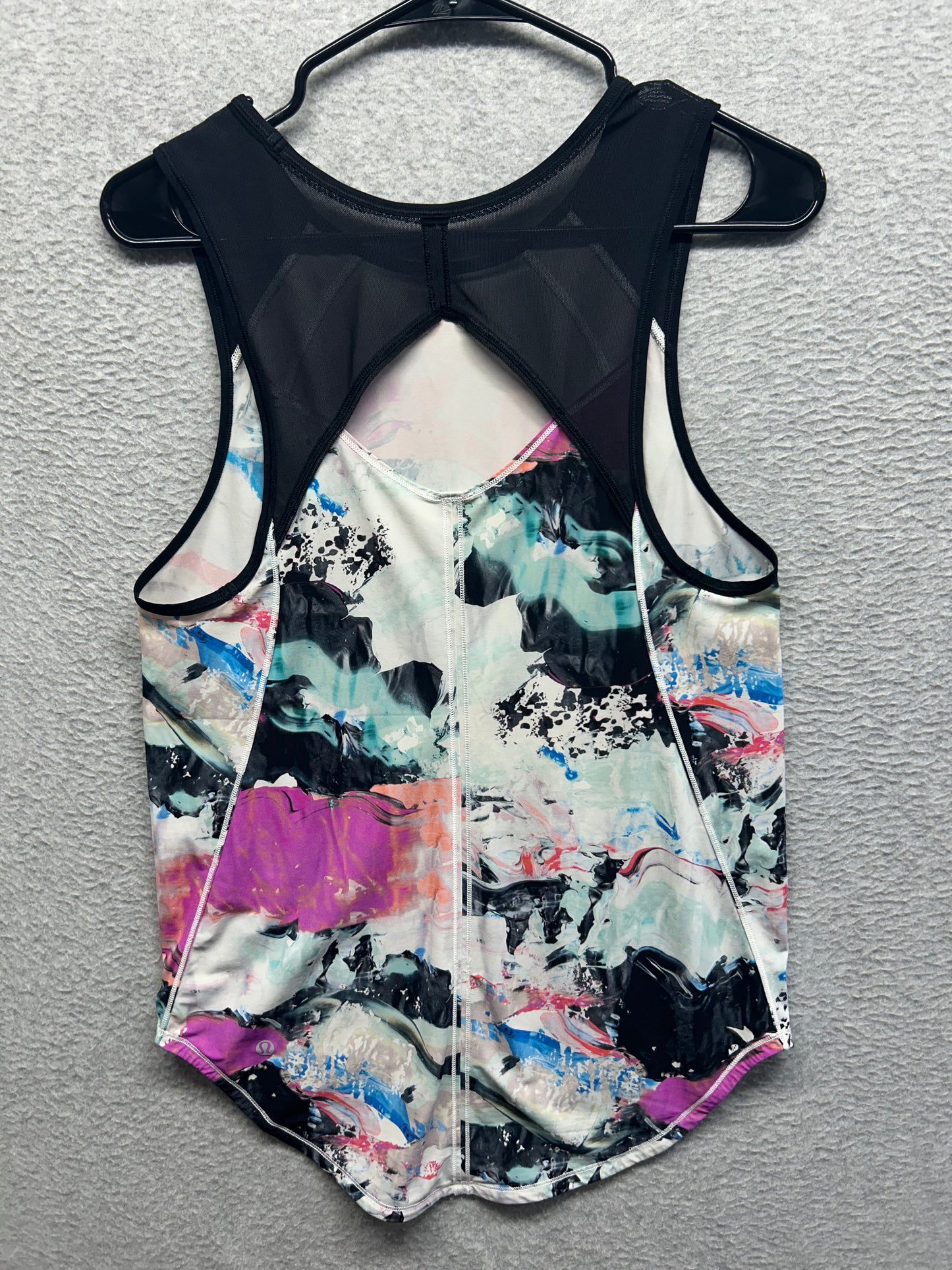 Lululemon Sculpt Tank Size 4 Pigment Wave Multi