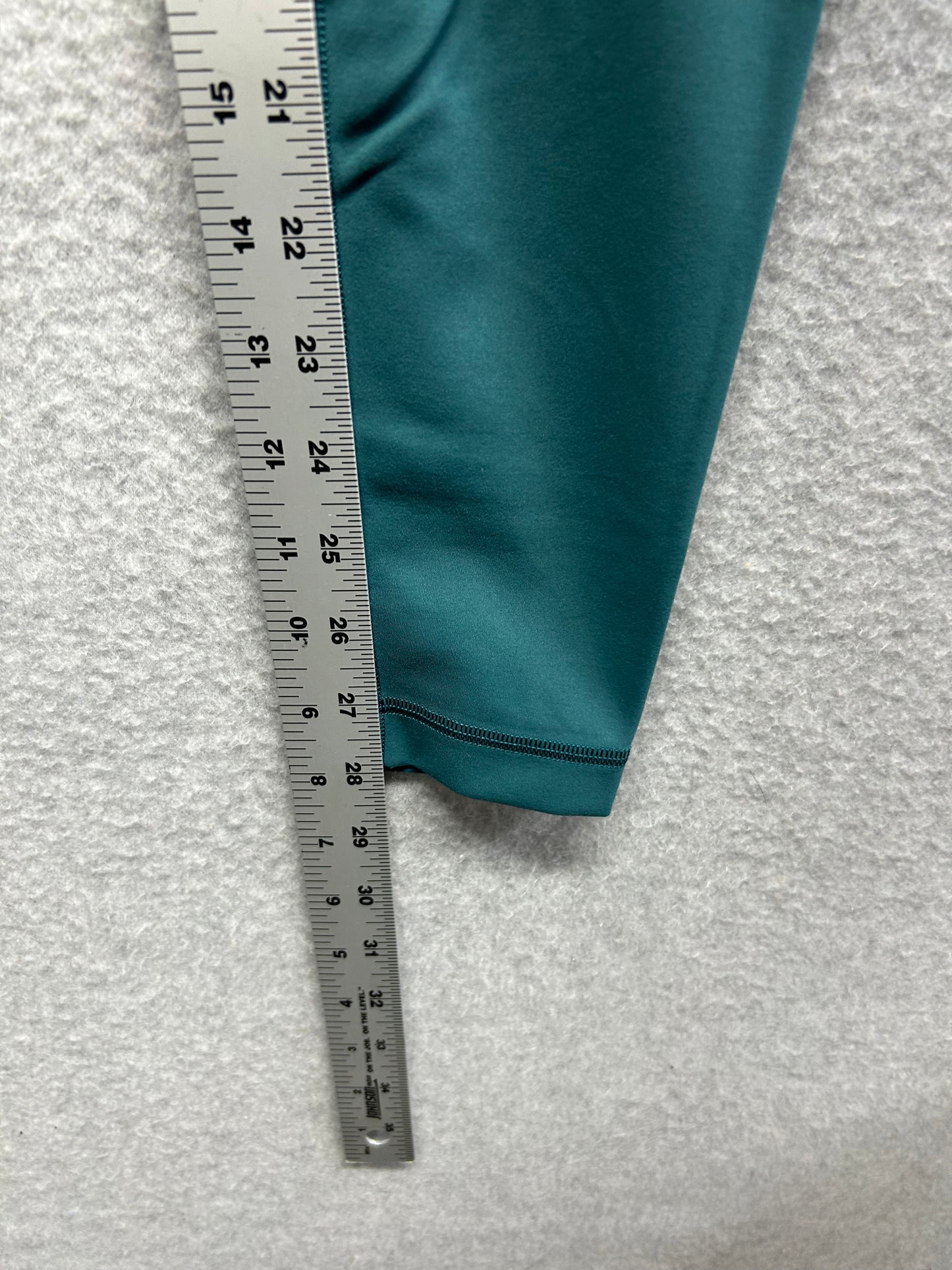 Lululemon Wunder Train High-Rise Tight 28" Size 6 Storm Teal (Square Dot)