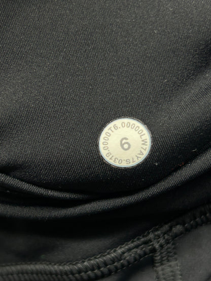 Lululemon Fast And Free Short 10" Size 6 Black