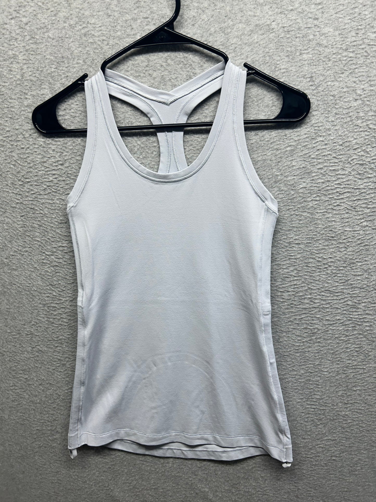 Lululemon Cool Racerback Side Cinch Size 6 Blue Calm