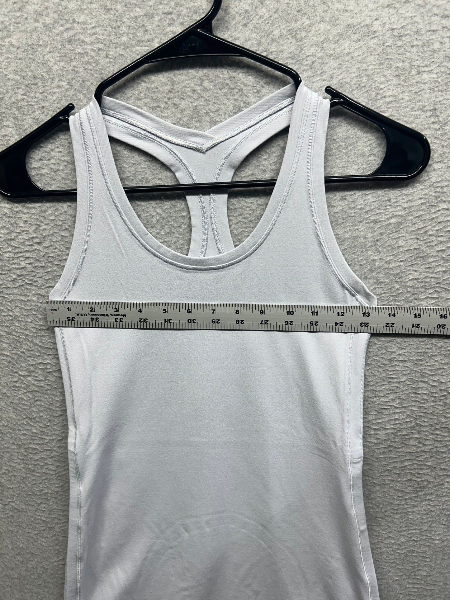 Lululemon Cool Racerback Side Cinch Size 6 Blue Calm