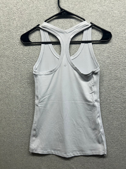 Lululemon Cool Racerback Side Cinch Size 6 Blue Calm