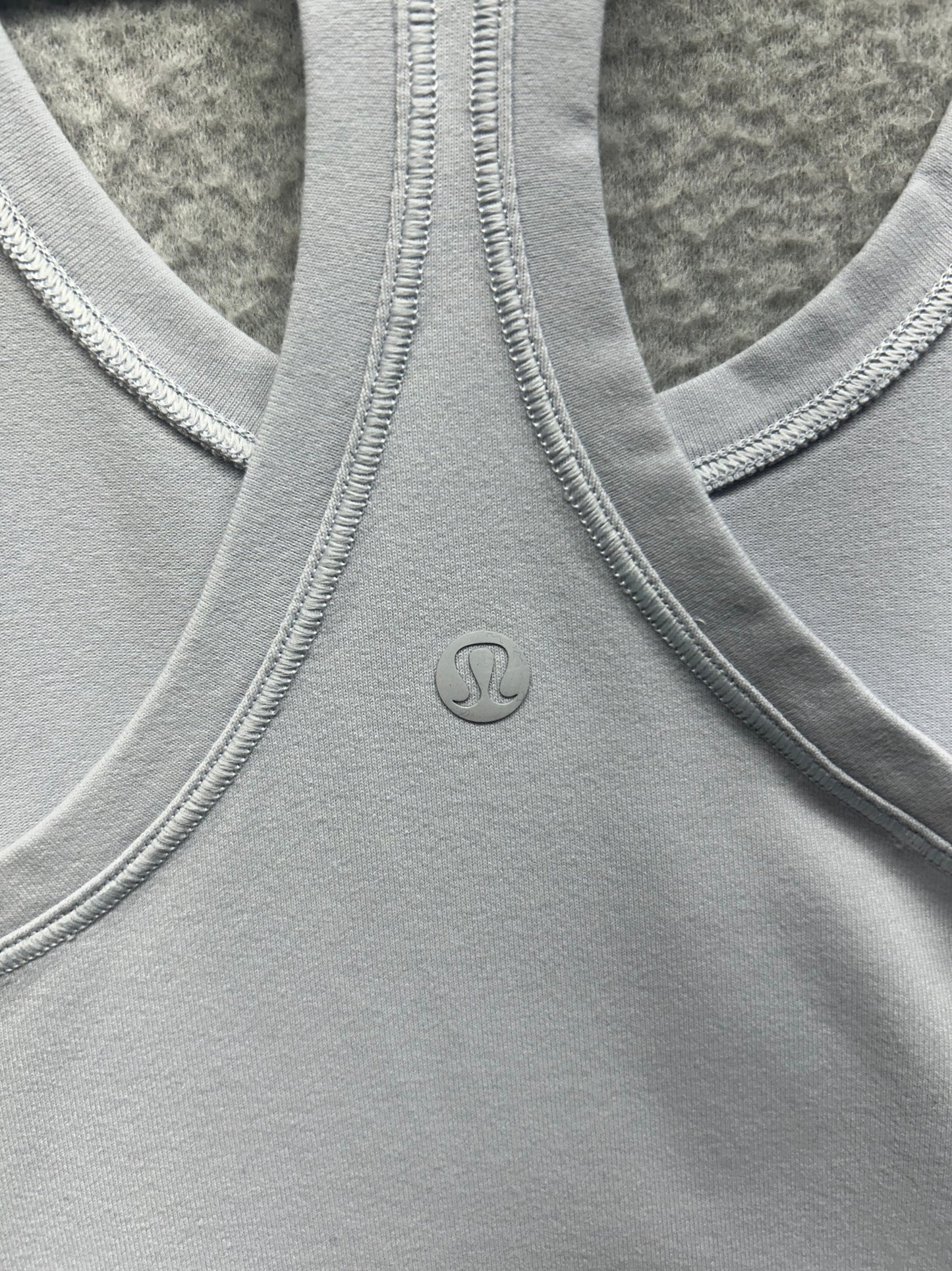 Lululemon Cool Racerback Side Cinch Size 6 Blue Calm