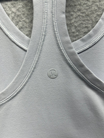 Lululemon Cool Racerback Side Cinch Size 6 Blue Calm