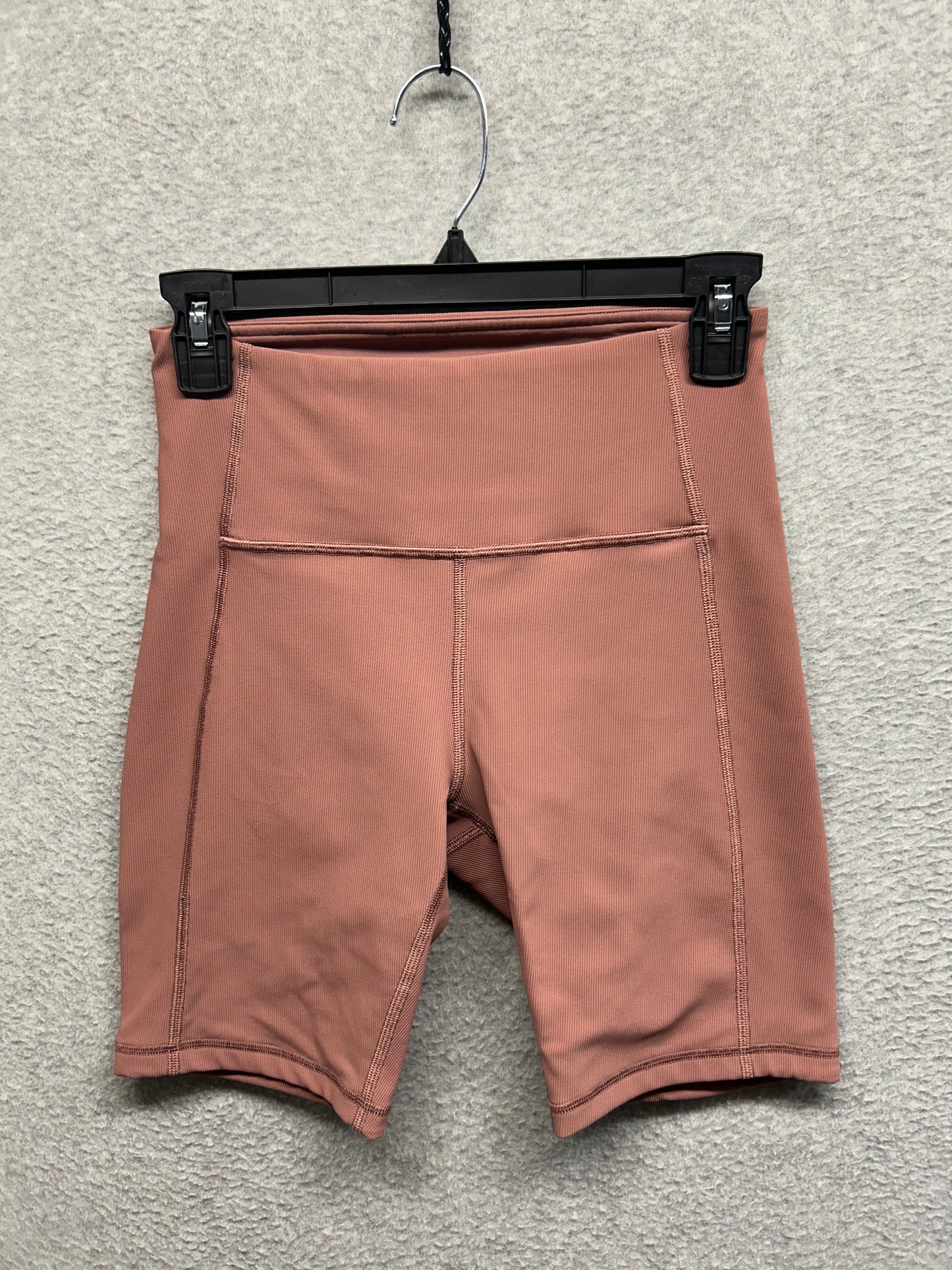 Lululemon Ribbed Contoured High-Rise Short 8" Size 6 Spiced Chai