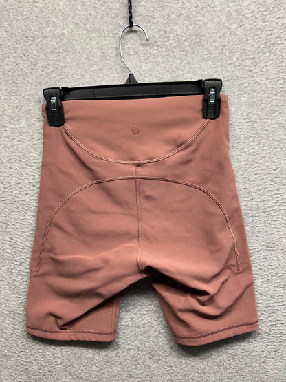 Lululemon Ribbed Contoured High-Rise Short 8" Size 6 Spiced Chai