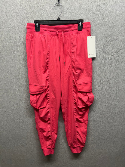 Lululemon Dance Studio Relaxed-Fit Mid-Rise Cargo Jogger Size Medium Glaze Pink