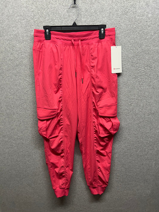 Lululemon Dance Studio Relaxed-Fit Mid-Rise Cargo Jogger Size Medium Glaze Pink