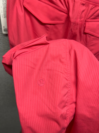 Lululemon Dance Studio Relaxed-Fit Mid-Rise Cargo Jogger Size Medium Glaze Pink