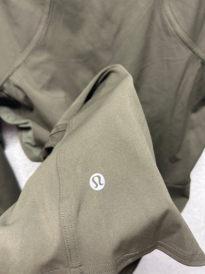 Lululemon Nulux Long-Sleeve Tennis Dress Size 10 Dark Olive
