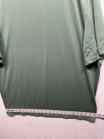 Lululemon License To Train Short Sleeve Size XL Dark Green