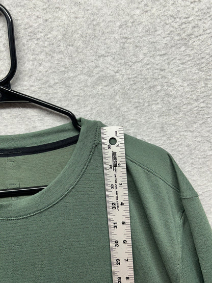 Lululemon License To Train Short Sleeve Size XL Dark Green