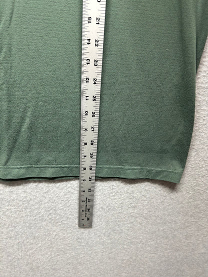 Lululemon License To Train Short Sleeve Size XL Dark Green