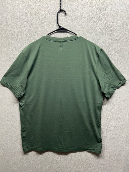Lululemon License To Train Short Sleeve Size XL Dark Green