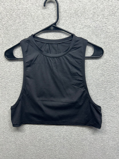 Lululemon Muscle Love Crop Tank Size 6 Black