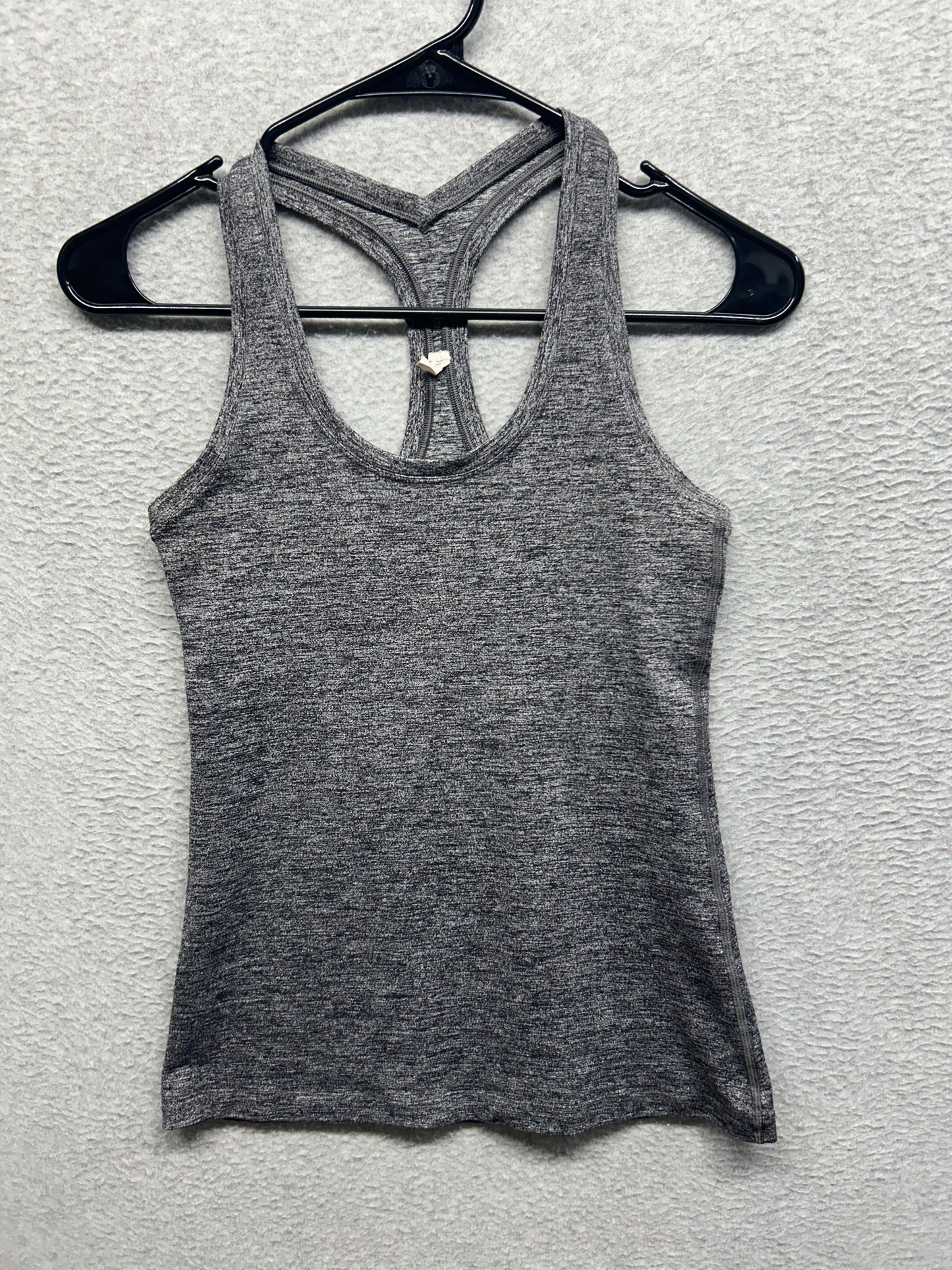Lululemon Cool Racerback II Size 6 Heathered Gray
