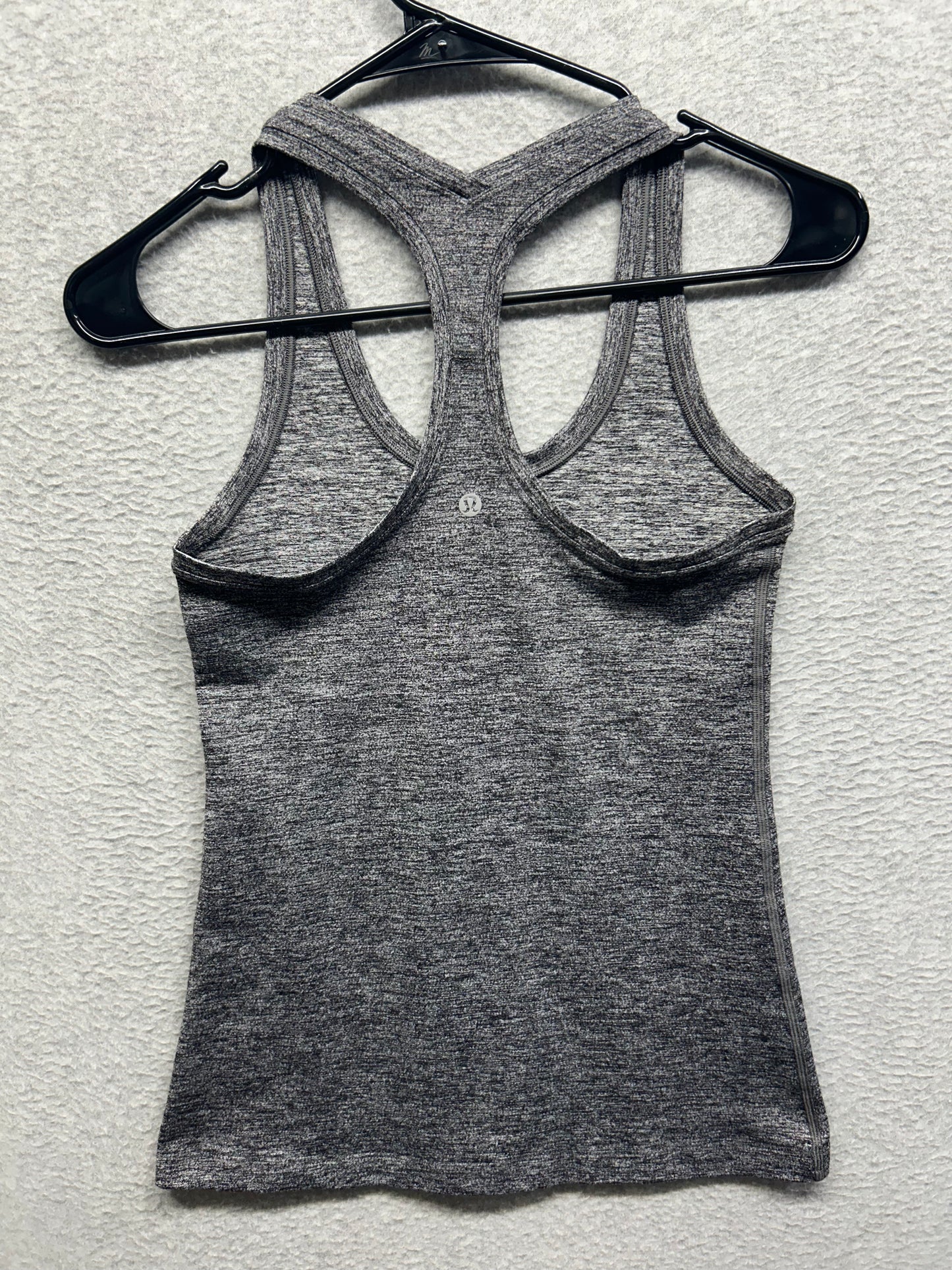 Lululemon Cool Racerback II Size 6 Heathered Gray