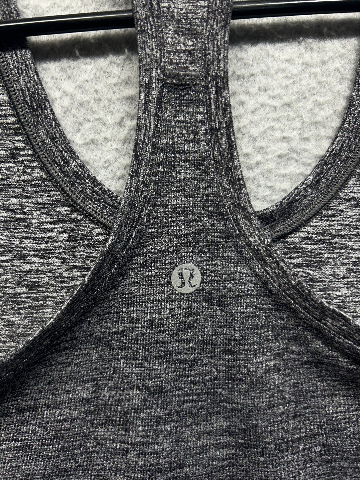 Lululemon Cool Racerback II Size 6 Heathered Gray