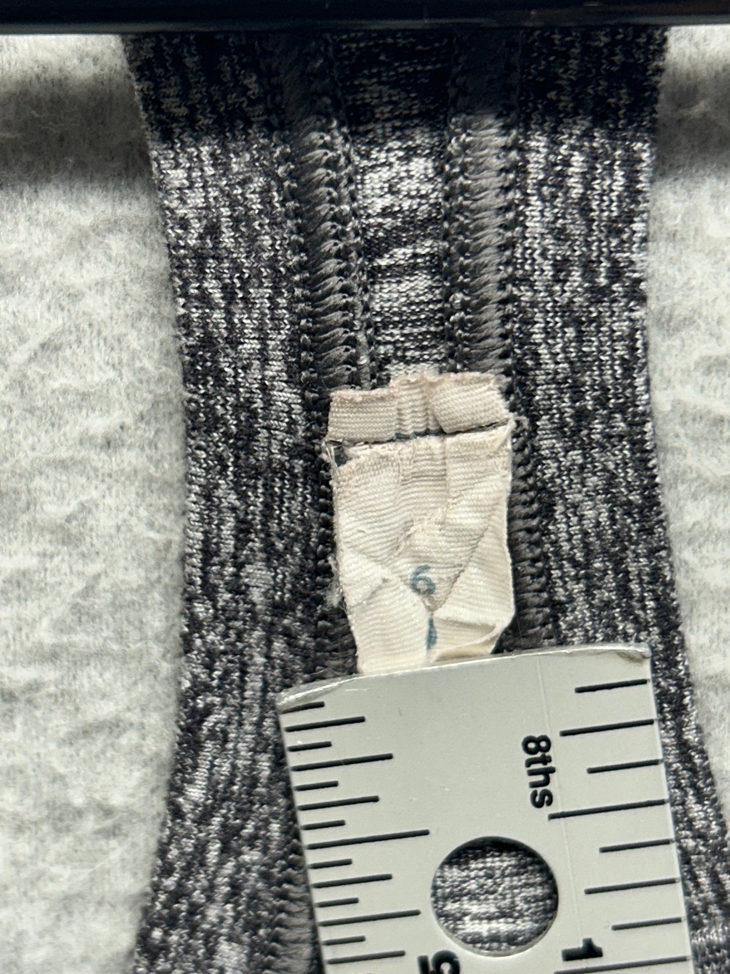 Lululemon Cool Racerback II Size 6 Heathered Gray