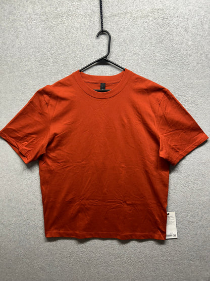Lululemon Heavyweight Cotton Jersey T-Shirt Size Large Autumn Rust