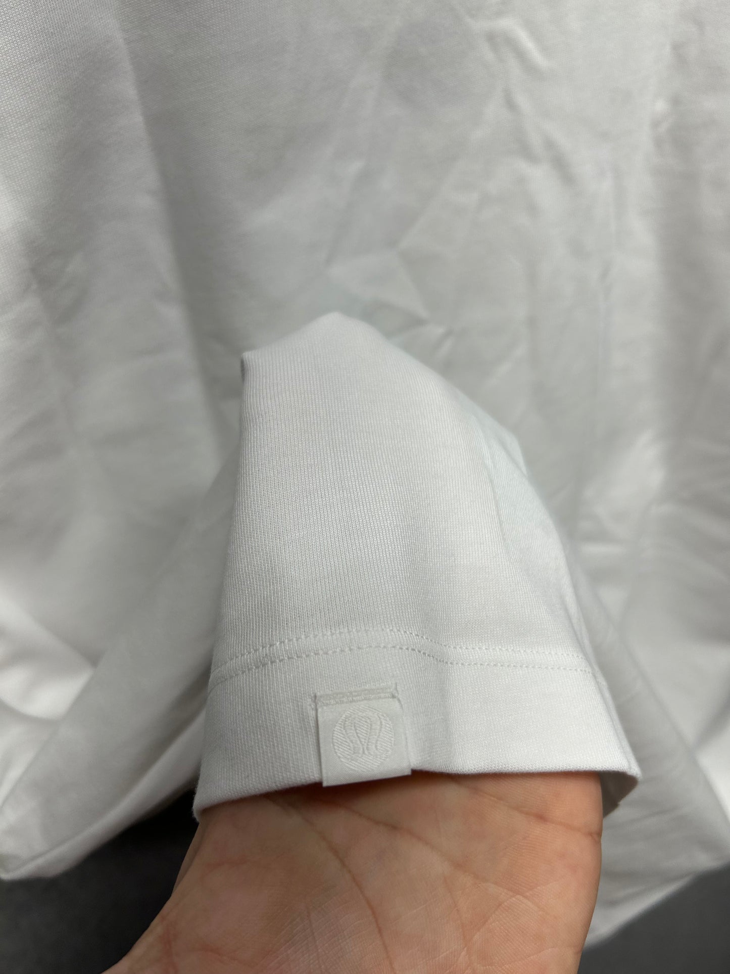 Heavyweight Cotton T-Shirt Meet Your Courtside Graphic Size Small White