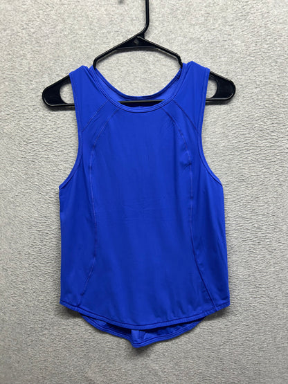 Lululemon Sculpt Tank Size 4 Cerulean Blue