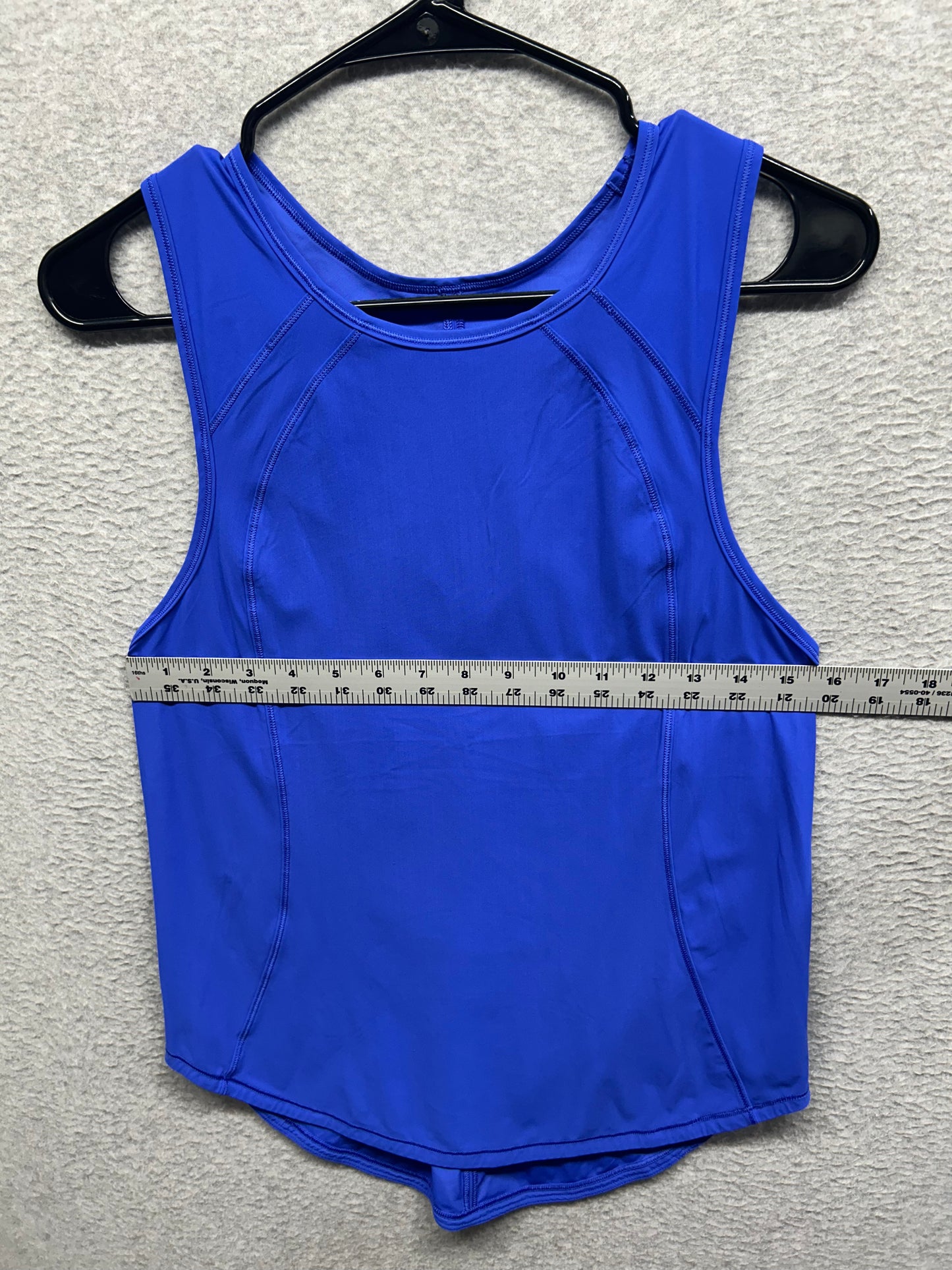 Lululemon Sculpt Tank Size 4 Cerulean Blue