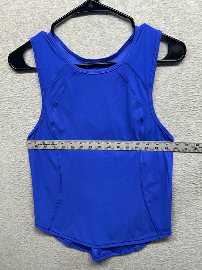 Lululemon Sculpt Tank Size 4 Cerulean Blue