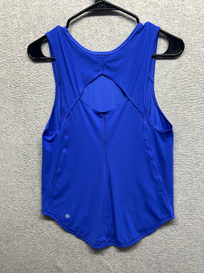 Lululemon Sculpt Tank Size 4 Cerulean Blue