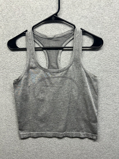 Lululemon Swiftly Tech Racerback Tank Top 2.0 Race Length Size 8 Slate