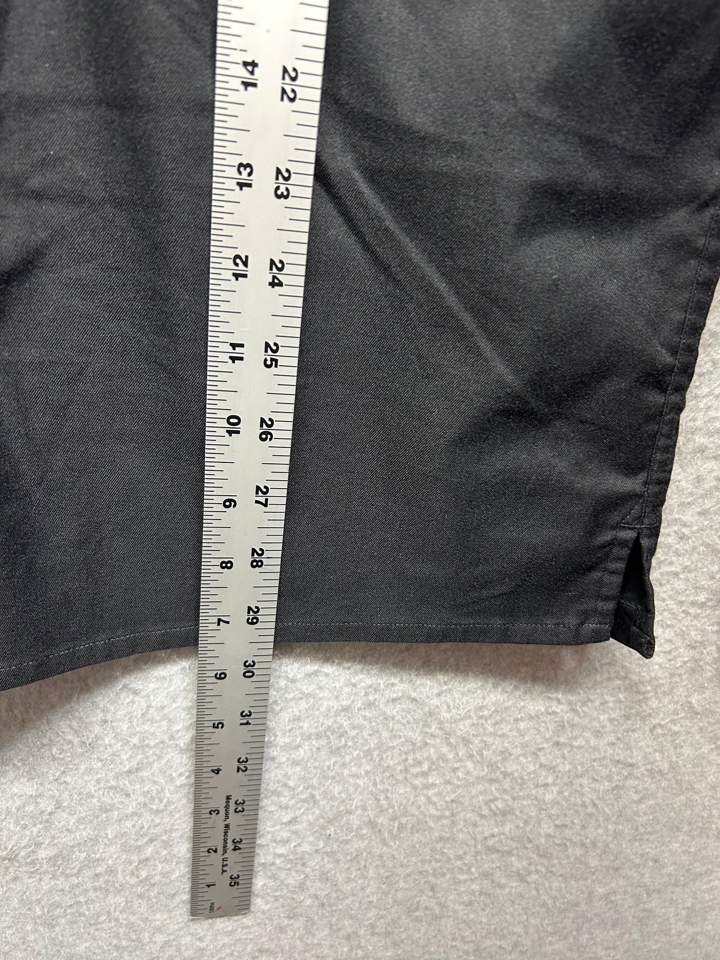 Lululemon Commission Long Sleeve Shirt Size Medium Black